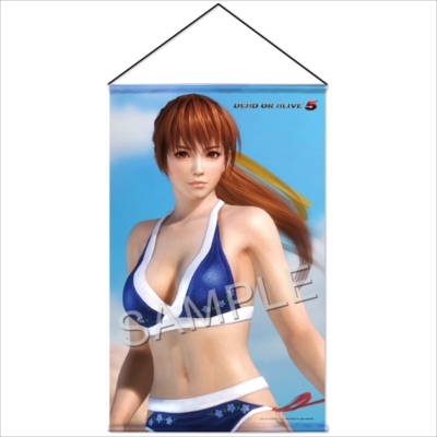 DEAD OR ALIVE5」から、セクシーでキュートなタペストリーが登場