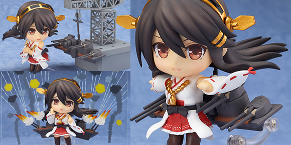 大人気ブラウザゲーム 艦隊これくしょん 艦これ より 高速戦艦 榛名 がねんどろいどとなって登場です Cafereo