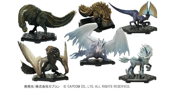 モンスターハンター：ワールド』より、カプコンフィギュアビルダーVol